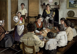welsh workers cottage family 19th century